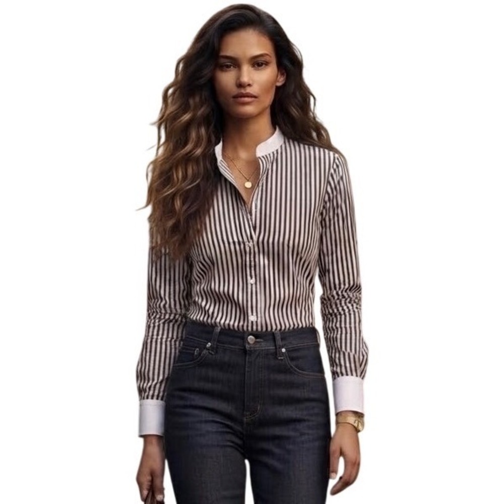 Ralph Lauren Golf Women's Button Down Shirt Preppy Hamptons 90s Vintage Size 6